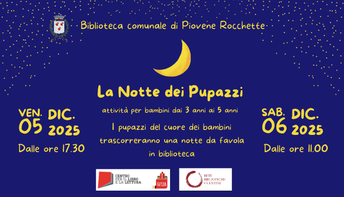La notte dei pupazzi in Biblioteca
